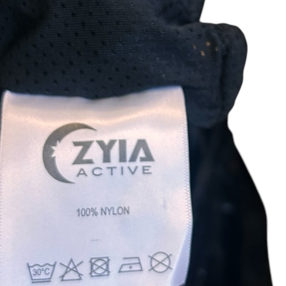 ZYIA - Midnight Bomber Gloss Athletic Shorts- Size Medium - Picture 11 of 14